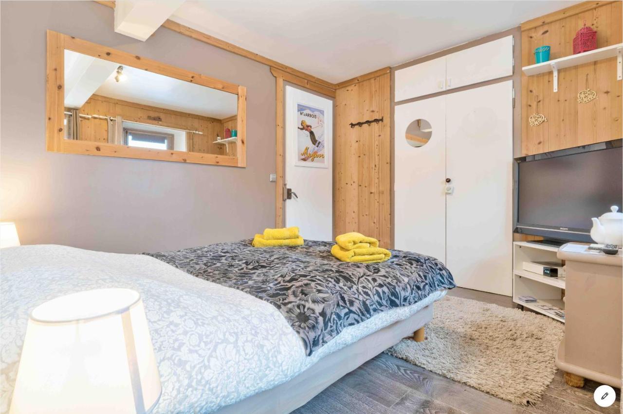 Chambre Independante Avec Salle De Bain Independante Au Rdc D Un Chalet A 25 Kms Chamonix Saint-Gervais-les-Bains Kültér fotó